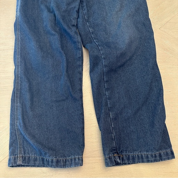 RedHead Relaxed Blue Denim Jeans Lined Work Blue Collar - Picture 2 of 10